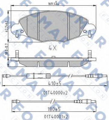 FOMAR FRICTION FO 787181