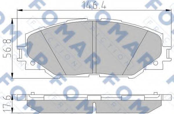 FOMAR FRICTION FO 838881