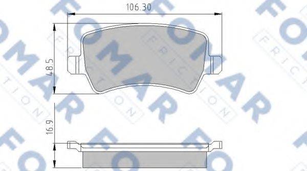 FOMAR FRICTION FO 846781