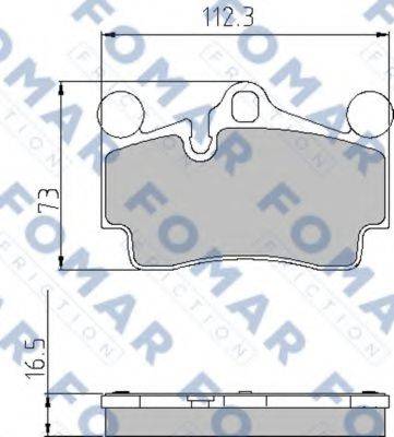 FOMAR FRICTION FO 862181
