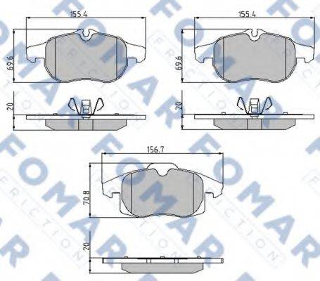 FOMAR FRICTION FO 869881