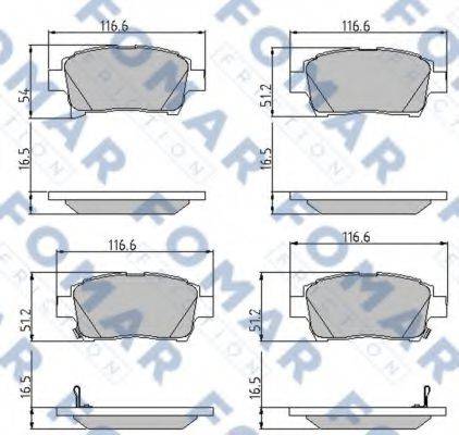 FOMAR FRICTION FO 892181