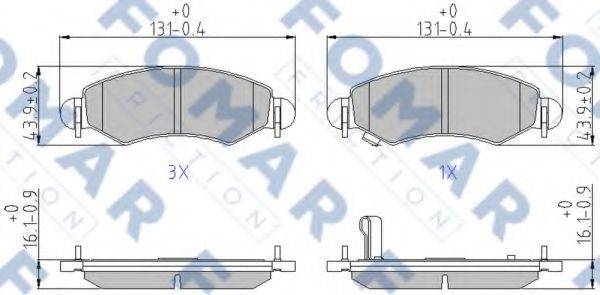 FOMAR FRICTION FO 894781