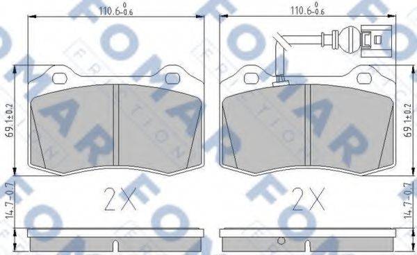 FOMAR FRICTION FO 899181