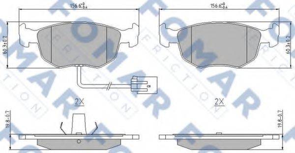 FOMAR FRICTION FO 905181