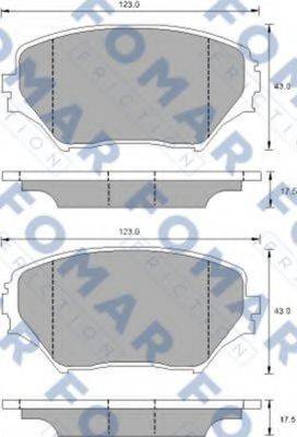 FOMAR FRICTION FO 905681