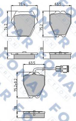 FOMAR FRICTION FO 905781