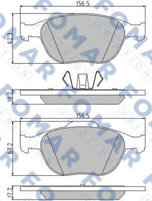 FOMAR FRICTION FO 907781
