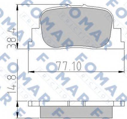 FOMAR FRICTION FO 909181