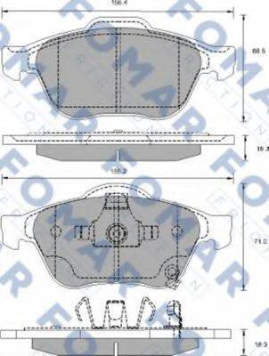 FOMAR FRICTION FO 913481