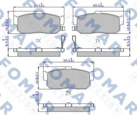 FOMAR FRICTION FO 916981