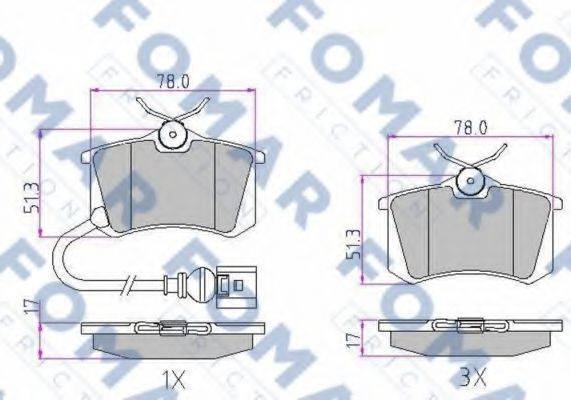 FOMAR FRICTION FO 920181