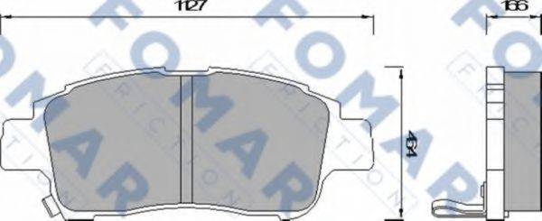FOMAR FRICTION FO 920381