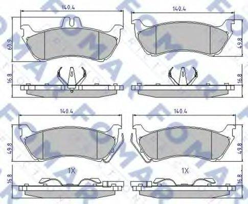 FOMAR FRICTION FO 922481