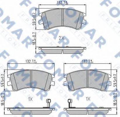 FOMAR FRICTION FO 924981