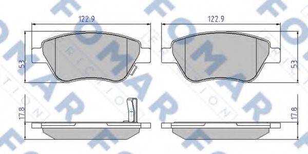 FOMAR FRICTION FO 928181