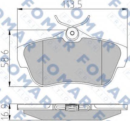 FOMAR FRICTION FO 930381