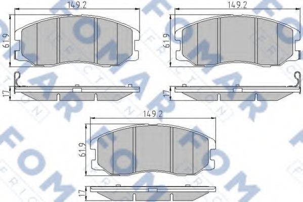 FOMAR FRICTION FO 930881