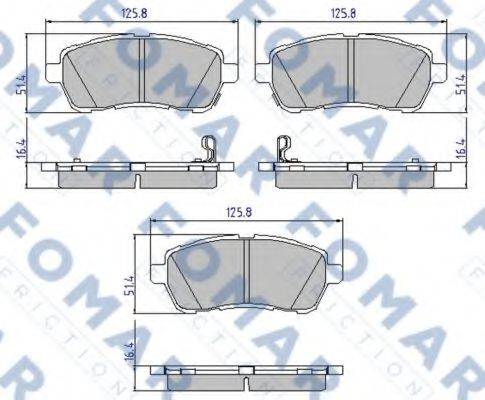 FOMAR FRICTION FO 935981