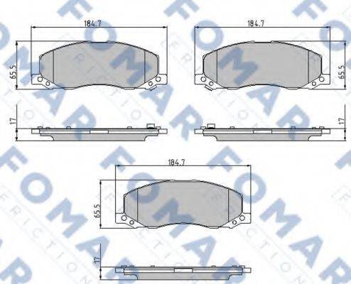 FOMAR FRICTION FO 936281