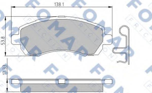 FOMAR FRICTION FO 936581