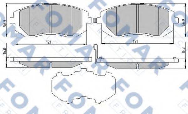 FOMAR FRICTION FO 973881