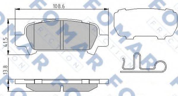 FOMAR FRICTION FO 994181