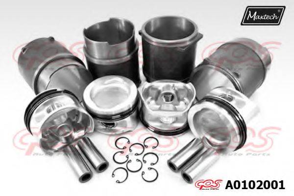 VW 025 198 075 Ремонтний комплект, поршень/гільза циліндра