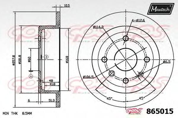 MAXTECH 865015.0000