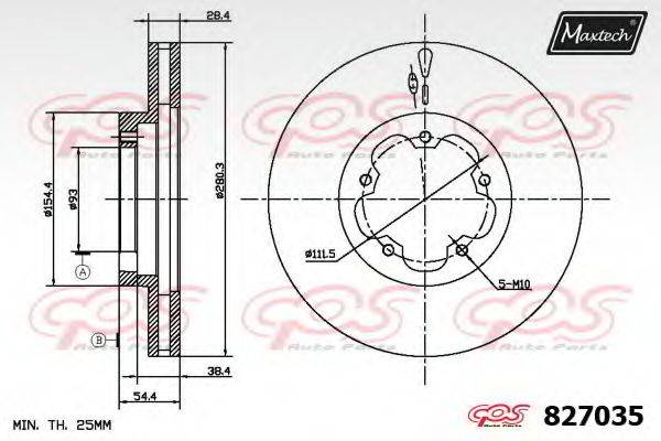 MAXTECH 827035.0000