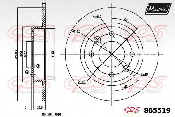 MAXTECH 865519.0000