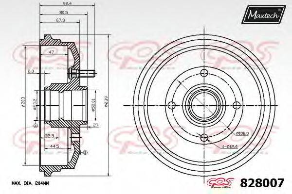 MAXTECH 828007.0000