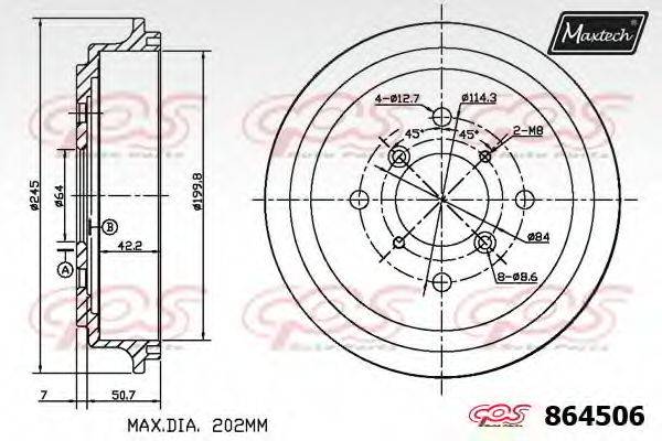 MAXTECH 864506.0000