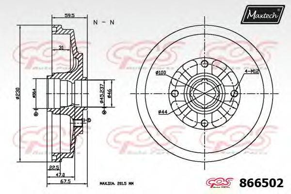 MAXTECH 866502.0008