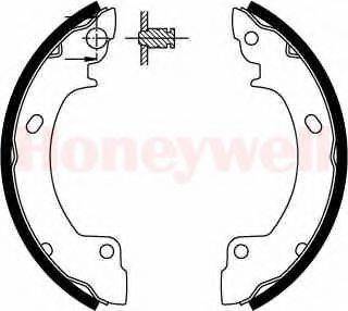 BENDIX 362007 Комплект гальмівних колодок