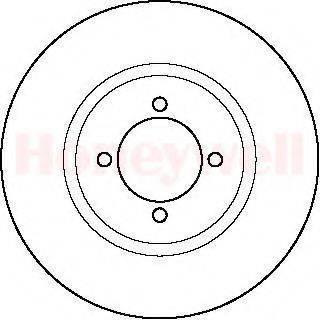 MAZDA 298133251 гальмівний диск