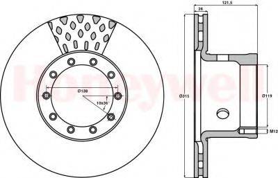 BENDIX 567122B