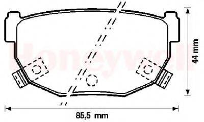 BENDIX 572132B
