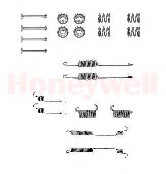BENDIX 771053 Комплектуючі, гальмівна колодка