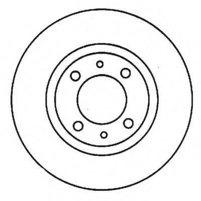 BENDIX 562011 гальмівний диск