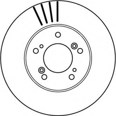 BENDIX 562143 гальмівний диск