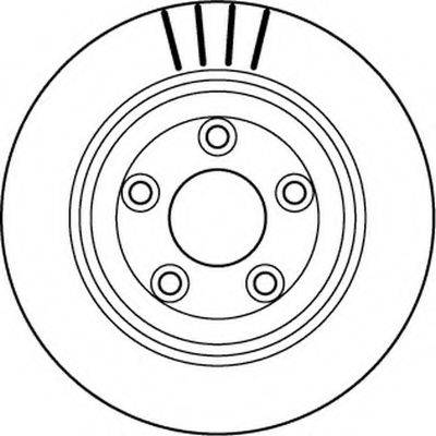 BENDIX 562146 гальмівний диск