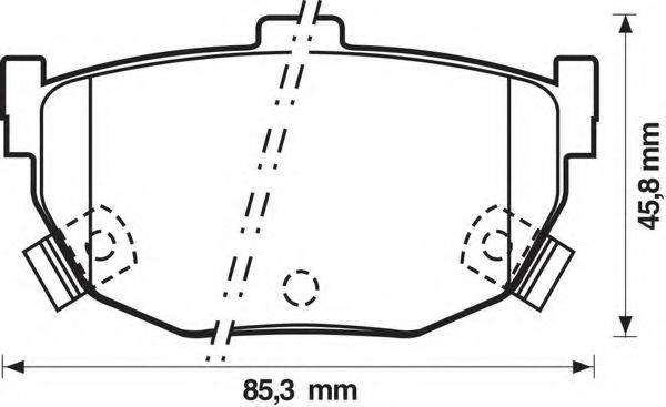 BENDIX 572127B