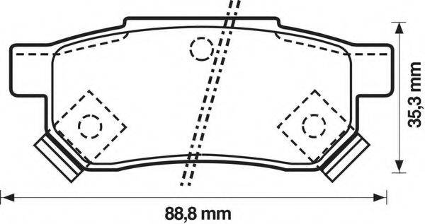 BENDIX 572136B