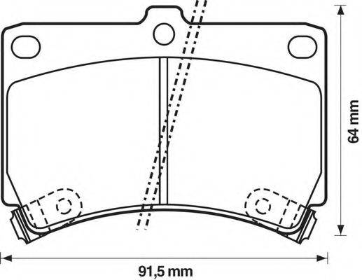 BENDIX 572145B