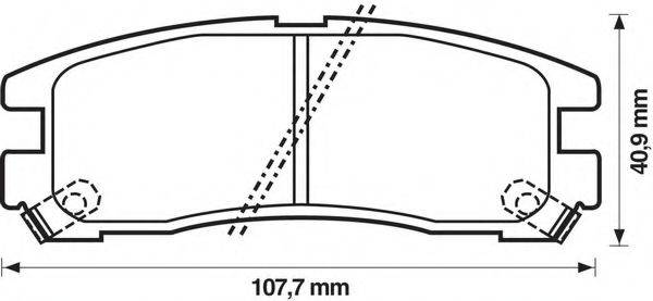 BENDIX 572186B