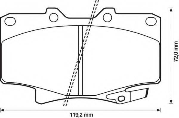 BENDIX 572253B