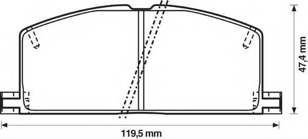 BENDIX 572255B