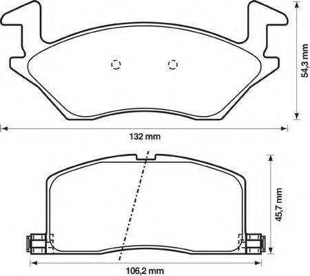 BENDIX 572327B