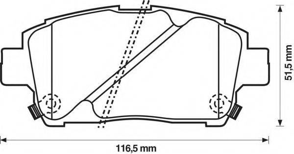 BENDIX 572405B